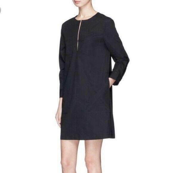 Theory JULLITAH B POPLIN DRESS size 00 - Picture 2 of 4